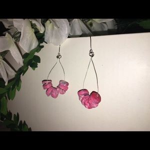 Unique Loop circle drop Earrings